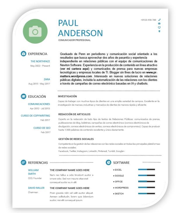 ejemplo curriculum funcional